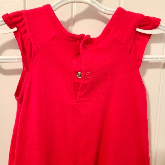 🌟5/$25 Carter's Giraffe Pink Dress Size 12 Months - Picture 5 of 6